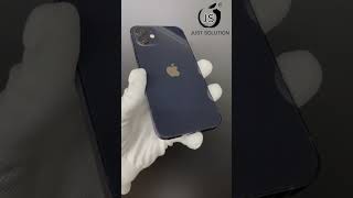 IPHONE 12 BACKGLASS RESTORATION (BLACK) WITH 100% FINISHING #asmr #apple #appleiphone #iphone12