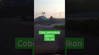 kejadian di depan pintu TOL //pekerjaan di pintu tol #viral #shorts