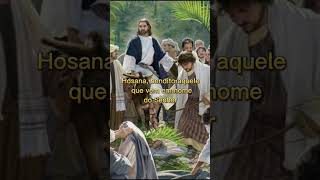 Hosana ao Rei. #jesus #cristão #jesussalva