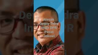 alasan Denny Indrayana desak DPR agar pecat Jokowi