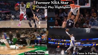 NBA Veterans Vintage Play Highlights Last Season, Former NBA Star, Fame are Fading Away