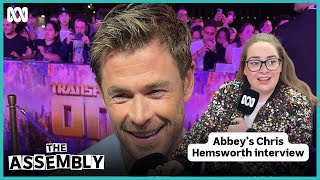 Chris Hemsworth and an aspiring journalist's dream come true | The Assembly | ABC iview