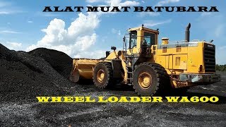 Alat Berat Tambang Wheel Loader Komatsu WA600 #coalmining #coal #tambangbatubara #tambangindonesia