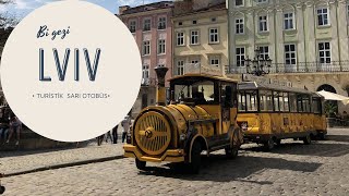 Turistik sarı otobüs ile Lviv turu🚌🥳😍