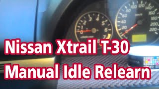 Nissan Xtrail T30 - Manual Idle Relearn - Tagalog Version w/ English Subs