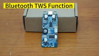 Stereo 5W Bluetooth 5.0 Amplifier Board w Volume Control & Bluetooth Unpair | TWS Function