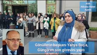 Gönüllerin başkanı Yahya Baş'a, Güngören son görevini yaptı