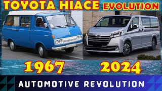 Toyota hiace evolution (1967-2024) | automotive revolution