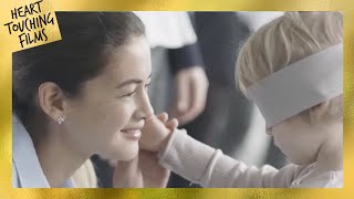 Emotional Video | Blindfolded Kids Are Trying to Find Their Mothers 🥰👩‍👧‍👦Heart Touching Films