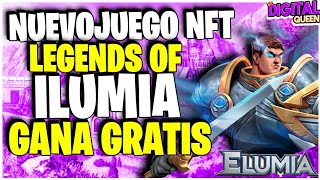 🔥NUEVO JUEGO NFT MMORPG🔥FREE TO PLAY PAGANDO 😱LEGENDS OF ELUMIA