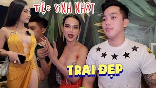 Bội Nhi Yumi hội ngộ tiệc sinh nhật trai đẹp ghẹo cười vỡ bụng | Bội Nhi Vlog