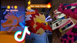 😱THE AMAZING Paper Dragon 🔥Puppet TikTok Compilation #170