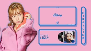 TWICE - 'LIKEY' Line Distribution