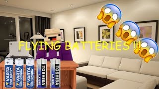 THROWING BATTERIES EXPERIMENT DON'T TRY IT AT HOME 😱😱😱