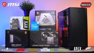 ALL MSI Intel i5 Gaming PC Build feat. MAG B760M Mortar wifi