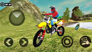 Drive Motorcycle For Offroading - Uphill Offroad Motorbike Rider 🛵🟢 Gameplay 243 √- Flash Simulator