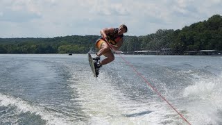 wakeboarding : learning to jump the wake