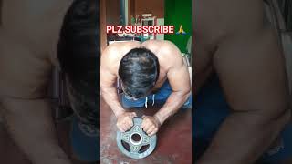 PUSHUPS ON ONE PLATE 🔥🔥💪💪#bodybuildingmotivation#viral