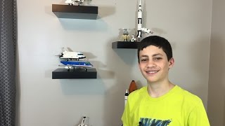 LEGO Space Shuttle Collection Displays!