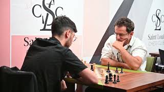 Alireza Firouzja vs. Levon Aronian blitz 2024 St. Louis Rapid & Blitz