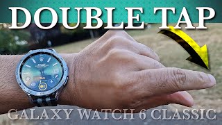 Apple's Brand New Double Tap Gesture Is Already On Galaxy Watch 6 Classic