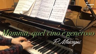 Mamma, quel vino è generoso, Turiddu, Piano accompaniment, Opera karaoke