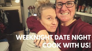 THE BABY IS DROPPING | WEEKNIGHT COOK WITH US