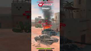 Игрок на Carro 45t чуток не дотянул до Расейняя Tanks Blitz WoT🔥 #wotblitz #вотблиц #wotb #shorts