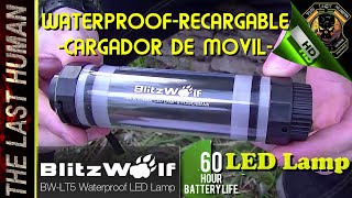 BLITZWOLF LT5 LED LAMP """preparate para el gran apagón"""