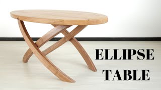 Ellipse coffee table - full build