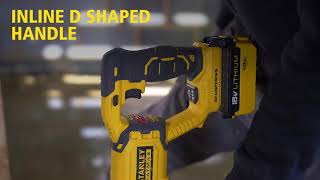 STANLEY FATMAX 18V 4.0AH PREMIUM BRUSHLESS SDS+ HAMMER DRILL