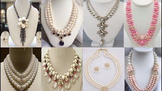 Latest fashion trends || pearls necklace designs || necklace designs #necklace #fashion