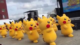 Lagu Anak Selamat Ulang Tahun | Tarian Badut Pokemon Pikachu Lucu