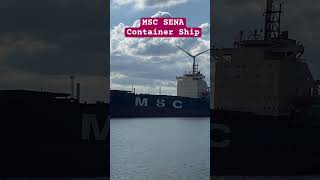 MSC SENA | Container Ship | Spotted Antwerp Belgium 🛟⚓️ #ofw #marinoph