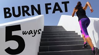 5 ways to burn fat | Lose Belly Fat | How To Lose Belly Fat