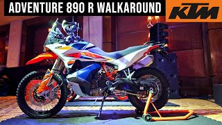 KTM 890 Adventure R First Look Walkaround Review India