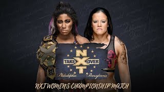 NXT Takeover: Philadelphia: Ember Moon vs. Shayna Baszler