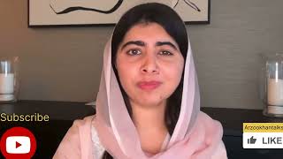 Malala Yousafzai Latest video message for Afghan women |Malala latest  video #arzookhantalks #viral