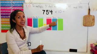 L.O. To multiply 3 digit numbers by 10 and 100