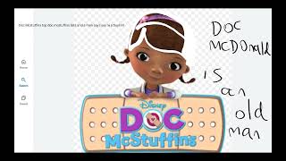 Doc Mcstuffins Is An Old Man