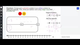 Subtracting Integers Day 1 Problem 4