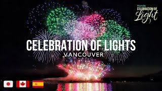 HONDA CELEBRATION OF LIGHTS 2022 - Team Canada  🇨🇦  | Vancouver, BC | Fireworks + Festival Guide