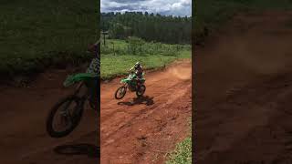 Motocross hard track