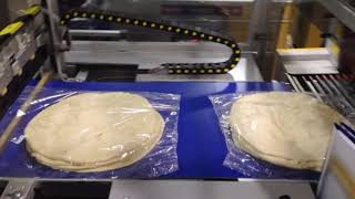 Piadine e Tortillas in Confezioni Termoretraibili - Confezionatrice Automatica