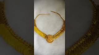 Golden kaasulaperu necklace