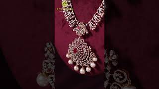 Diamond Long Haram Collection || Designer Bridal Jewellery II Devi Pavitra Gold & Diamonds