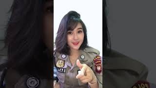 VIRAL SATPAM CANTIK MAIN TIKTOK #trendingshorts #tiktok #viral