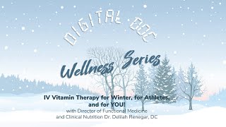 IV Vitamin Therapy for Winter, Athletes, and You | WEBINAR