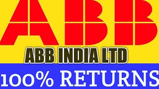 ABB INDIA ELECTRIC STOCKS BEST MNC STOCK