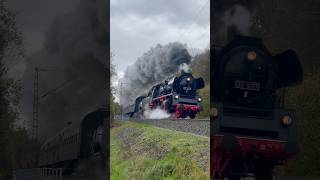 Die Dampflok 23 1097 der Eisenbahnfreunde Treysa